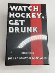 Watch Hockey, Get Drunk Loaded Edition Game Falling Whale Games NEW