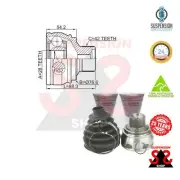 Front Axle Cv Joint Kit, Drive Shaft Suit AUDI Q7 3.0 TDI quattro Q7 (4MB, 4MG, (for: Audi)