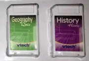 NEW Vtech Geography Quiz & History Hints Cartridges Only