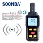 EMF Meter Dosimeter Tester Digital LCD Electromagnetic Radiation Detector