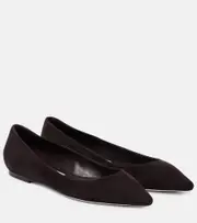 [Jimmy Choo] Jimmy Choo Romy suede ballet flats AU 4 brown