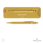 【CARAN D’ACHE】CARAN D’ACHE 瑞士製 844 PREMIUM 999尊貴金 GOLDBAR 機械工藝 自動鉛筆(原廠正貨)