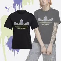 在飛比找PChome24h購物優惠-adidas 短袖 Originals Logo 短T 女款