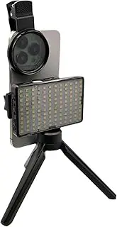 Photography Filter Sets,120 LED Clip Fill Video Light with Tripod Stand,CPL Polarized Lens,Adjust Brightness Remove Reflective Photo Video Light for Tattoo Art, Food, Jewelry Shooting ﻿