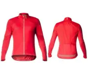 Mavic Cosmic Pro Wind Long Sleeve Road Jersey - Haute Red - 2020