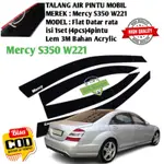 MERCEDES BENZ S350 W221 汽車天溝平板車型 1SET 4PCS