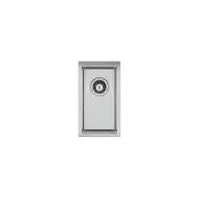 Stainless Steel Kitchen and Laundry Sink - 250mm Half Bowl - Top/Under Mount