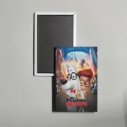 Mr. Peabody & Sherman Mini Movie Poster Fridge Locker Magnet