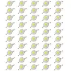 50Pcs LED Light Bulb Lamp Spotlight Source Chip Bead 1W COB High Power