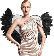 Angel Wing Cosplay | Kids Fairy Wings,Princess Transparent Wings, Halloween Angel Wing Dress Up Cosplay Props for Halloween Mardi Gras Party