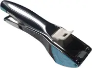 GARLIC PRESS Crusher Heavy Duty Chrome Steel Large Crush Lever Self Cleaning
