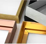 [GVS-ART] DIY Metal Floating Frame for 16x20 Canvas Art, 1.5" Depth, Floater Frame Kit, Not Include Canvas or Mat, Light Gold