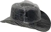 Chapeau Tribe Cowboy Hat Cover - Vinyl Transparent Cowboy Hat Protector