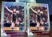 Tyler Herro 2019-20 Panini NBA Hoops Premium Stock Silver MOJO Lot of 2