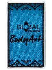 Global Pearlescent Blue 20g Water Activated Cake Makeup