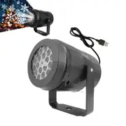 LED Snowflake Snow Projector Christmas Light for Indoor Home Party Decoration