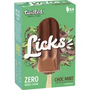 Twisted Licks Choc Mint Dipped 4 pack