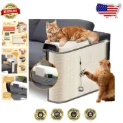 Couch Cat Scratch Protector - Durable Sisal for Ultimate Furniture Defense