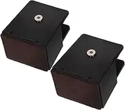 ANDRESLAD Adjustable Bed Foot Pads 2in Height Furniture Risers for Beds Sofas Couches Cabinets Tables Chairs Noise Reduction