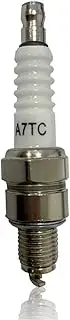1/2Pcs Motorcycle Spark Plug A7TC D8TC Spark Plugs Compatible with GY6 CG 50 70 110 125 150CC CF250 Motocross ATV Scooter Dirt Bike Go Kart(A7TC-1)