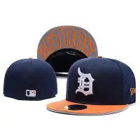 在飛比找Yahoo!奇摩拍賣優惠-熱賣！F&X 棒球帽底特律老虎隊棒球帽子全封閉 不可調整帽嘻