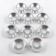 3/4" ALUMINIUM COUNTERSUNK BODY WASHERS / PANEL FASTENERS - 10 PK Hotrod