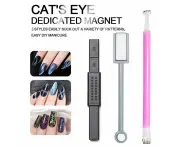 2set Magnet Stick Tool For Cat Eye Magnetic UV Gel Nail Polish Flower Strip Grid