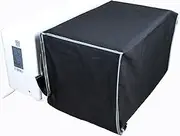 air conditioner cover for midea U shaped outside unit. AC Cover for Midea Fits with 8000/10000/12000 BTU U-shaped window air conditioner 420D medium duty material waterproof & UV-Resistant(420D)