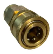 Pressure Washer Wand Lance Saver 1/4 NPT Quick Connect Socket Adds Stability