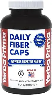 Yerba Prima Daily FibYerba Prima Daily Fiber, 180 Capsules