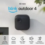 All-New Outdoor 4 (4Th Gen) – Wire-Free Smart Security Camera, Two-Year Battery