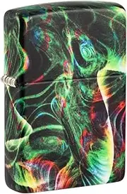 Zippo Psychedelic Swirl Design Glow in The Dark Windproof Lighter