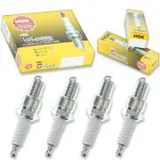 4 pcs NGK G-Power Spark Plugs for 1976-1978 Nissan F10 1.4L L4 - Engine Kit bk