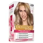 L'Oréal Paris Excellence Creme 8.1 Ash Blonde (100% Grey Coverage) 1 Pack