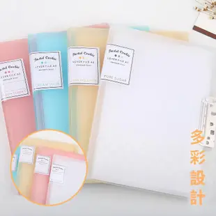 KOKUYO Pastel Cookie按壓式強力文件夾A3- 黃