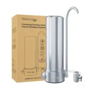 Waterdrop Countertop Water Filter, NSF/ANSI 42&372 Certified,5-Stage Stainless S