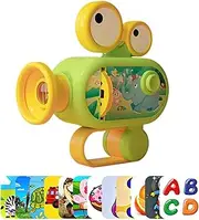 LeoLeozz Kids Projector Flashlight,Projector Lamp for Girls - Creative LED Projector Flashlights, LED Projector Torch for Bedroom, Game Room (Green)