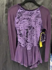 Jerry’s Velvet Purple Diamond Chips Dress Adult Small