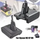 Adapter For Makita Milwaukee Dewalt 18V Battery Convert to Dyson V6 V7 V8 SV10 x