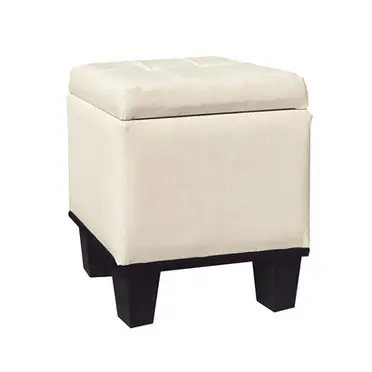 Boden-多莉絲貓抓皮革收納型化妝椅/方型椅凳/矮凳/小椅子(四色可選)