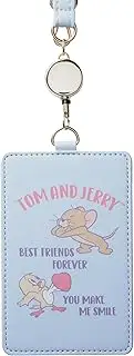Tom and Jerry Women's Pass Case, Tom and Jelly/Sky Blue, one Size