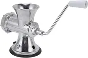 Aluminum Alloy Manual Meat Mincer for Baby Food Sausage and Vegetables, Stable Base and Convenient Use
