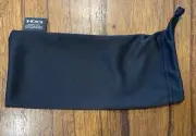 OAKLEY MICRO FIBER SOFT CLOTH STORAGE CLEANING BAG BLACK. NEW. (small)