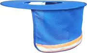Hosioe Sunscreen Helmet Brim is Suitable for Reflective Safety Sunscreen Helmet for Construction Sites Outdoor Installation