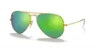 Ray ban 3025 Aviator - 112/19 - Sunglasses - Gold Matt / Mirror Green