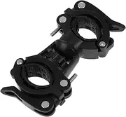 Practical Bike Flashlight Holder Flashlight Bracket Creative Support for Bike Use Unobstructive Design
