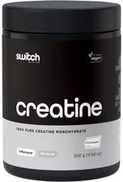 Switch Nutrition Creatine 100% Pure Micronized Monohydrate Unflavoured 500g