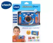 VTech Kidizoom Duo 5.0 Digital Camera Photos Videos Kids Fun - Blue