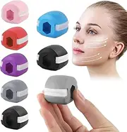 8pcs Jaw Trainer Jaw exerciser Jawline exerciser for Men Women, 8Pcs Jawline Exerciser, Natural Face & Neck Lifting Exercise, Jaw Exerciser Face Slimmer Double Chin Reducer That Works for Slim Tone Your Face Neck