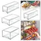 Fridge Drawer Organizer Refrigerator Organizer Drawer Bin Pull Out Pantry